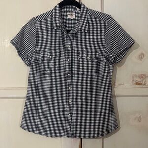 Levi’s Gingham Checkered Short Sleeve Shirt